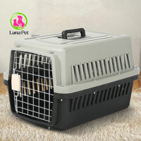 Lồng vận chuyển thú cưng LỚN 3XL LunaPet LV01, Lồng hàng không vận chuyển chắc chắn cho chó mèo