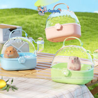 Lồng xách tay Bucatstate cho Hamster tặng Bình chân không