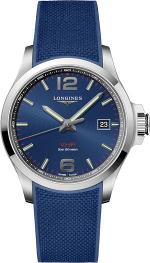 Đồng hồ nam Longines Conquest V.H.P. L3.726.4.96.9 Watch 43mm
