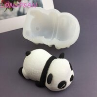 Longpean 3D Khuôn Gấu Trúc Dụng Cụ Nướng Bánh Đồ Dùng Nhà Bếp Cho Bánh Pudding Bánh Thạch