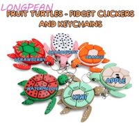 Longpean Clickers Cảm Giác Móc Chìa Khóa Đồ Chơi Báo Chí Sáng Tạo Trẻ Em Cô Gái
