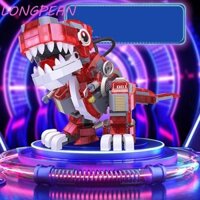 Longpean Dạ Quang Khủng Long Khối Xây Dựng Đồ Chơi Triceratops Đồ Trang Trí Quà Tặng Halloween