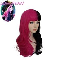 Longpean Dài Đen Hồng Tóc Xoăn Sân Khấu Thể Hiện Đạo Cụ Carnival