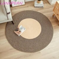 Longpean Dây Cotton Dệt Thảm Phong Cách Tự Nhiên Trang Trí Nhà Mềm Mại