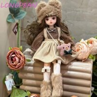 LONGPEAN Longpean 30cm Bjd Búp Bê Có Quần Áo Cao Gót Chơi Nhà Đồ Chơi Quà Tặng Sinh Nhật