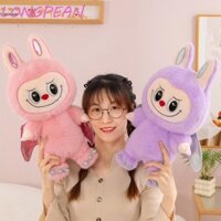LONGPEAN Longpean Thiên Thần Labububu Sang Trọng Búp Bê Mềm Mại Hoạt Hình Vải Búp Bê Trang Trí Nhà
