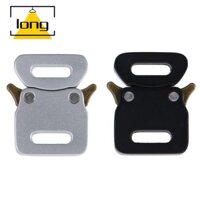 Lonngzhuan Paracord Buckles, Khóa vòng tay hợp kim kẽm bạc, Phụ kiện Paracord Khóa kim loại màu đen cho đồ thủ công DIY