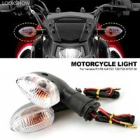 Lookshow 1 Cặp Xe Máy Bật Tín Hiệu Đèn Báo Trước Lưng Blinker Blubs Cho Yamaha R1 R6 XJ6 FZ1 FZ6 FZ8 MT07 09 F5S6