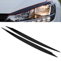 Lookshow 1 Đèn Pha Ô Tô Lông Mày Mí Mắt Bao Viền Trang Trí Phù Hợp Cho VW Golf 7 VII GTI GTD R MK7 2013-2017 Phụ Kiện E6U9
