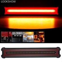 Lookshow 3 trong 1 109LED Ô Tô Xe Tải Trailer Đèn Phanh Đèn LED Chống Nước Đỏ + Vàng RV Đuôi Chảy Tín Hiệu Phụ Kiện B7I8