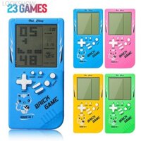 Lookshow Màn Hình Lớn Di Động Retro Chơi Game Cho Tetris Console Trẻ Em Hoài Cổ Bỏ Túi Máy Chơi Game Cầm Tay Đồ Chơi Trò Chơi Trẻ Em I2W1