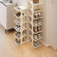 Loom LURE Kem đa chức năng phong cách đơn giản Giá đựng giày thiết kế 6 lớp