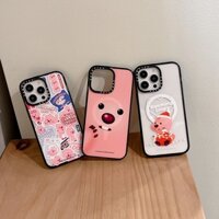 [Loopy] Ốp điện thoại Acrylic từ tính CASETIFY cho iPhone 15 Pro max 16Pro 16 16Pro max 15 Pro 14 Pro max 16 Plus13 Pro max 14 14Pro 15 Plus13 12Pro 12 Pro max 11 Ins