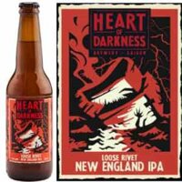 Loose Rivet New England IPA Heart of Darkness - bia Việt Nam 7.5% vol chai 330 ml