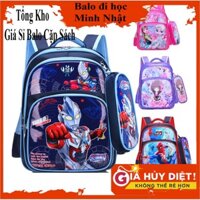 [LỚP 3-9- SIZE 42cm] Balo cho bé trai chất đẹp, cặp sách học sinh cấp 1,2 hình siêu nhân cho bé trai tiểu học, trung học