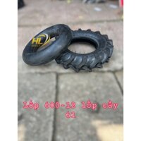 Lốp 600-12 TQ Máy Cày 61 - Kèm săm Phụ tùng máy cày,máy nổ,máy sát gạo,thóc,nông lâm ngư nghiệp