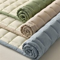 Lớp A Cotton Sợi Nhuộm Có Thể Giặt Được Cotton Tân Cương Cotton Ký Túc Xá Sinh Viên Nệm Nệm Có Thể Giặt Được Nệm Nệm Có Thể Giặt Được