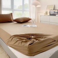 Lớp A Khăn trải giường bằng bông đã giặt cho bà mẹ và trẻ em Bộ Khăn trải giường đơn Bộ Khăn trải giường ngủ Trần Bộ bảo vệ Simmons Giường đôi Nệm mỏng Y4VP