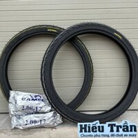 Lốp bé Camel 50/60, 60/70-17 dòng xe dùng săm lắp mọi dòng xe Dream, Wave vành Zin chính hãng