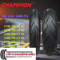 Lốp CHAMPION 150/60-17TL SHR78 (Sử dụng nhiều cho R3 Z400 Z300 ..v..v...)