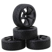 Lốp Drift siêu chống mài mòn 4 lốp cứng HSP 94123 CS D3 TT01 TT02 1/10