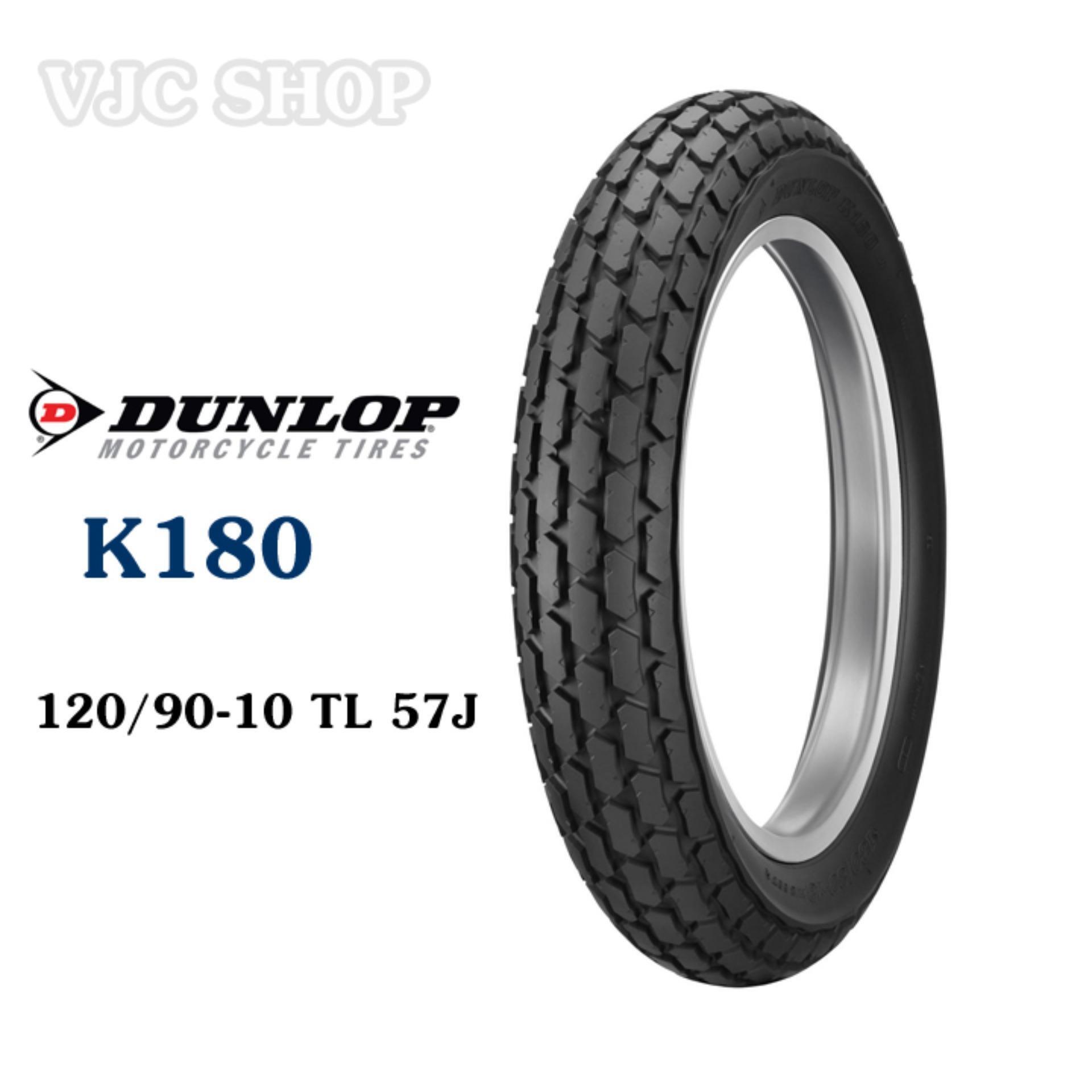Lốp Dunlop 120/90-10 K180 cho zoomer 50cc