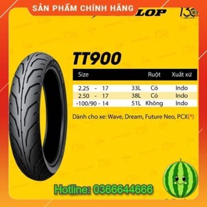 Lốp Dunlop 2.25-17 TT900
