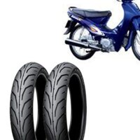 Lốp Dunlop cho xe Honda Wave nhỏ (Lốp trước TT900 2.25-17 hoặc lốp sau TT900 2.50-17) xuất xứ Indo