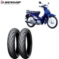 Lốp Dunlop cho xe Honda Wave nhỏ (Lốp trước TT900 2.25-17 hoặc lốp sau TT900 2.50-17) xuất xứ Indo