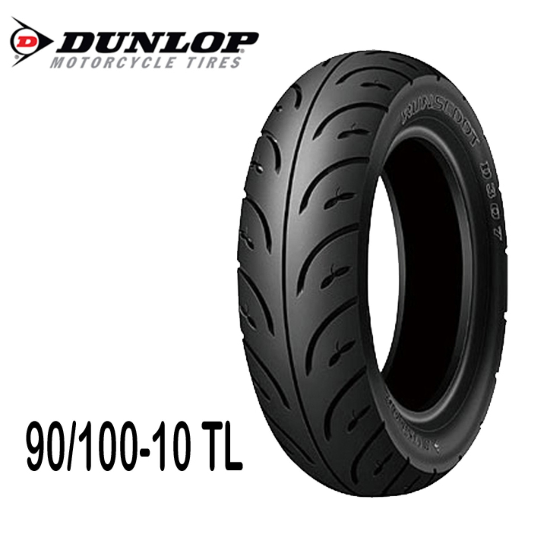 Lốp Dunlop D307 90/100 - 10 53J TL