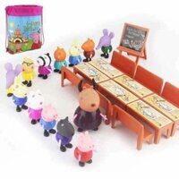 Lớp học Peppa pig - bo do choi lop hoc peppe