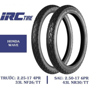 Lốp Inoue 2.50-17 NR30 cho xe máy Wave