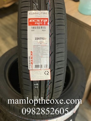 Lốp Kumho 185/55R15 PS31