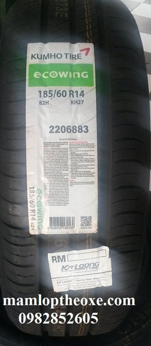 Lốp Kumho 185/60R14 KH27