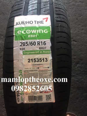 Lốp Kumho 205/60R16 KH27