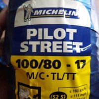 Lốp michelin 100/80-17  pilot street