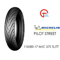 LỐP MICHELIN 110.80-17 PILOT STREET MC TL 57S