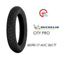 LỐP MICHELIN 60.90-17 CITY PRO MC TT 36S