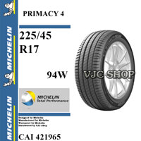 Lốp Michelin Primacy 4 225/45 R17 LazadaMall