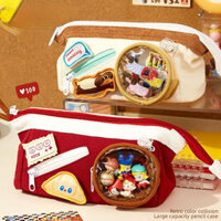 [Lớp Mini Trong Suốt] Hộp Đựng Bút Chì Khổng Lồ Dung Tích Siêu Lớn Bé Gái 2025 Phong Cách Mới Dung Tích Lớn Hộp Đựng Bút Chì Hộp Đựng Bút Chì Học Sinh Tiểu Học Hộp Đựng Văn Phòng Phẩm Bút Giá Trị Cao