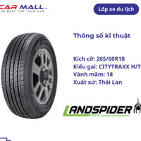 Lốp ô tô du lịch LANDSPIDER 265/60R18 CITYTRAXX H/T