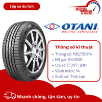 Lốp ô tô du lịch OTANI 195/70R14 EK1000