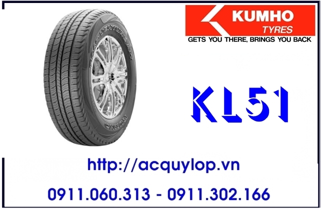 Lốp ô tô Kumho 235/70R16 AT51