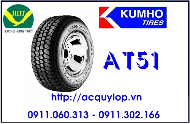 Lốp ô tô Kumho 235/85R16 AT51