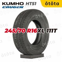Lốp ô tô Kumho Crugen HT51 – 245/70 R16 111T – Chính Hãng BH 5 năm ()  245/70R16