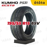 Lốp ô tô Kumho Ecsta PS31 – 195/55 R15 85V – Chính Hãng BH 5 năm (195/55R15, 195 55 R15)