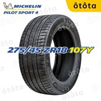 Lốp ô tô Michelin Pilot Sport 4 – 275/45 ZR18 107Y – Chính Hãng BH 6 năm ()