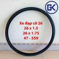 Lốp & Săm (Ruột & Vỏ) Xe Đạp Cỡ 26 , 26x1.75 (26x175) , 26x1.5 (26x15) , 47-559 Kenda