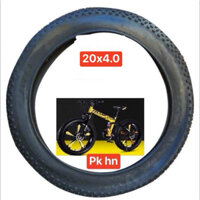 LỐP SĂM VỎ RUỘT XE ĐẠP BÁNH BÉO  20x4.0 chính hãng siêu bền chống đinh