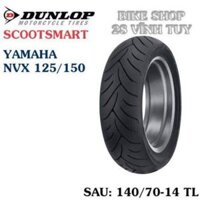 Lốp sau 140/70-14 dunlop lắp nvx